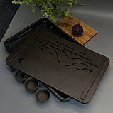 Чабань із темного дерева «Місячна ніч» (36 см * 23.5 см), фото 2