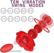 Анальна пробка Квітка Торнадо, фото 2