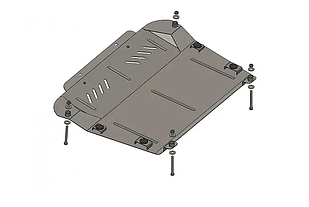 Захист двигуна Lexus RX 400 (2005-2009) Кольчуга
