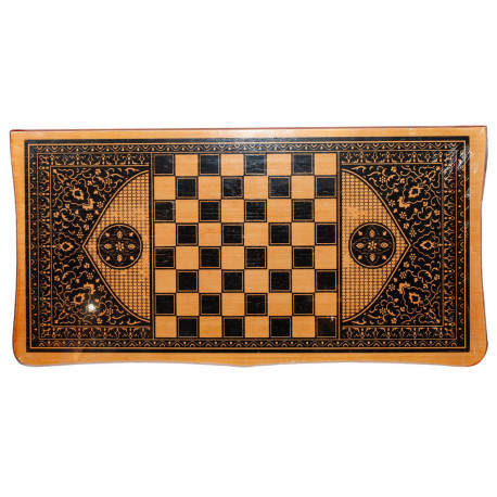 Набір 2 в 1: шахи + нарди. Розміри: 63 см х 63 см, фото 1