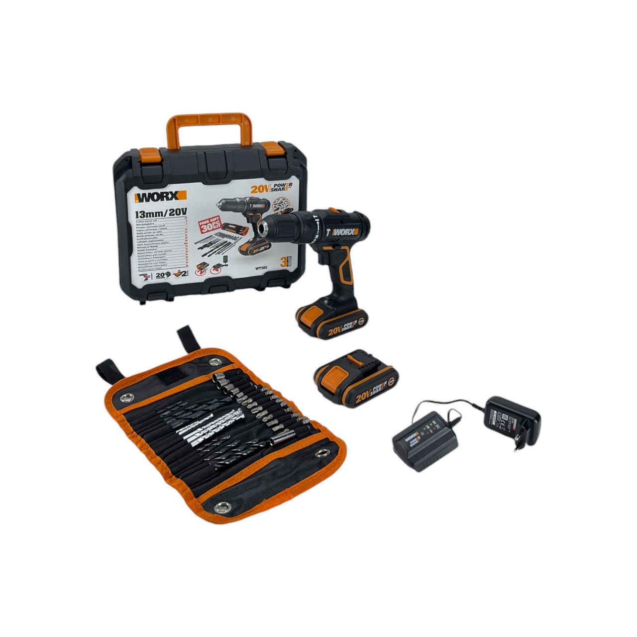 Ударний дриль-шурупокрут Worx WT351
