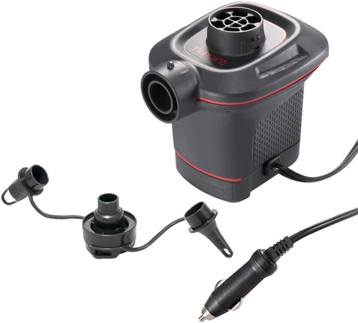 Електричний насос для надування Intex 66636 від прикурювача (12 V, 600 л/хв), фото 1