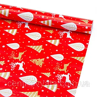 Новорічний подарунковий папір