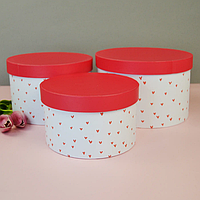 Набір коробок круглих