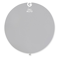 Латексна кулька Gemar 31"(80 см) #070 Пастель сірий