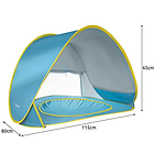 Пляжний намет POP-UP з вбудованим басейном Trizand 21204 Самозбірний захист від сонця та вітру, фото 5