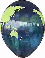 Латексна кулька BELBAL 12"(30 см) Земна куля