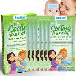 Пластир охолоджує від температури для дітей і дорослих (7 шт. в упак)