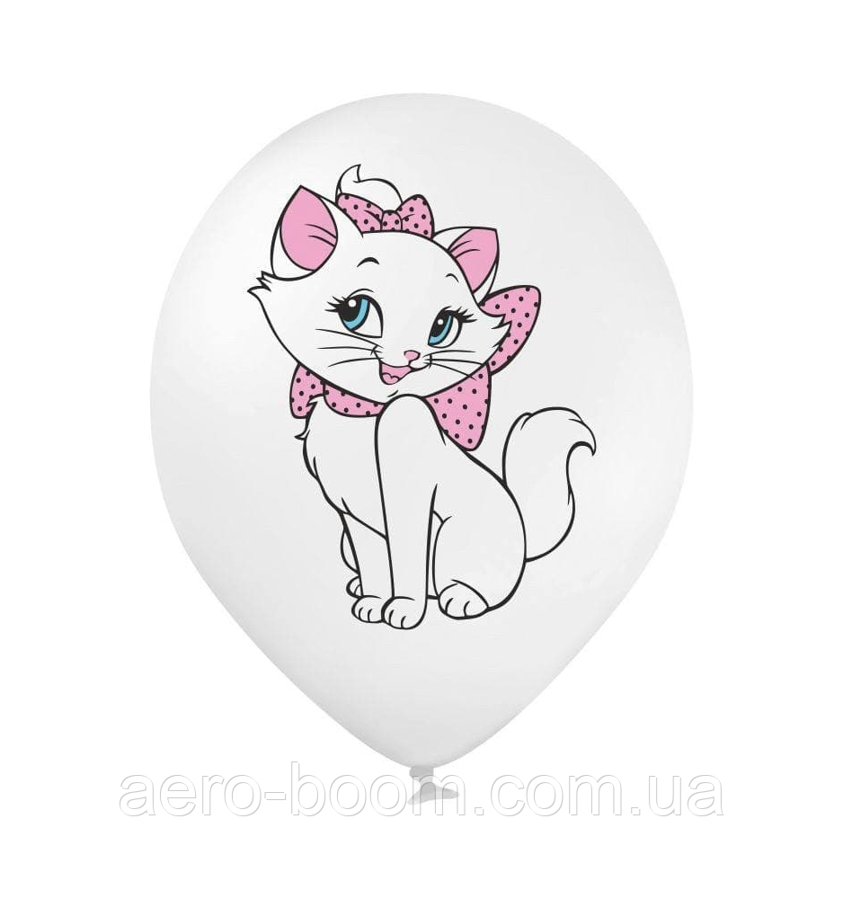 Латексна кулька BELBAL 12" (30 см) Кішечка Мері, фото 1