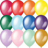 Латексна кулька BELBAL В105 Металік асорті