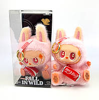 Мягкая Игрушка Брелок Лабубу с Кока-Колой Розовый 16 см POP MART The Monsters Оригинал LABUBU Coca-Cola