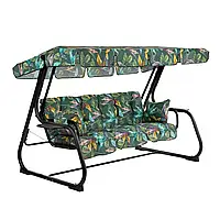 Гойдалка для 4 осіб зі столиками Parma Black Edition