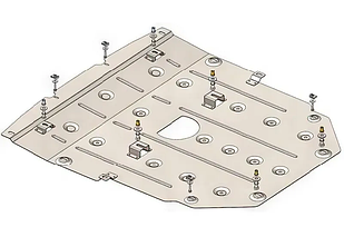 Захист двигуна Lexus RZ 450e (з 2023--) Кольчуга