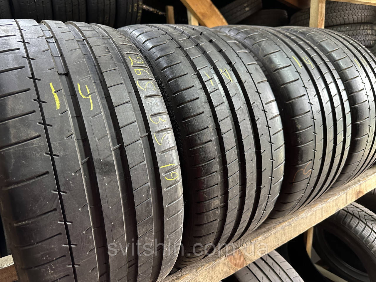 Літні шини 265/35ZR19 98Y Michelin Pilot Super Sport протектор макс. 7mm, фото 1