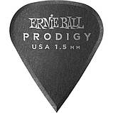 Медиаторы Ernie Ball 9335 Prodigy Delrin Black Sharp 1.50 mm 6pcs, фото 2
