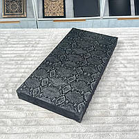 Нарди з імітацією шкіри в середині скло: вишуканість та комфорт, 60×30 см, арт.555005, фото 4