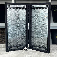 Нарди з імітацією шкіри в середині скло: вишуканість та комфорт, 60×30 см, арт.555005, фото 3