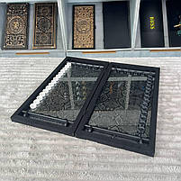 Нарди з імітацією шкіри в середині скло: вишуканість та комфорт, 60×30 см, арт.555005, фото 6