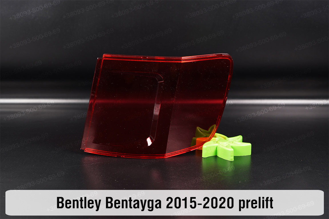 Скло заднього ліхтаря зовнішнє в крилі Bentley Bentayga (2015-2020) дорест праве