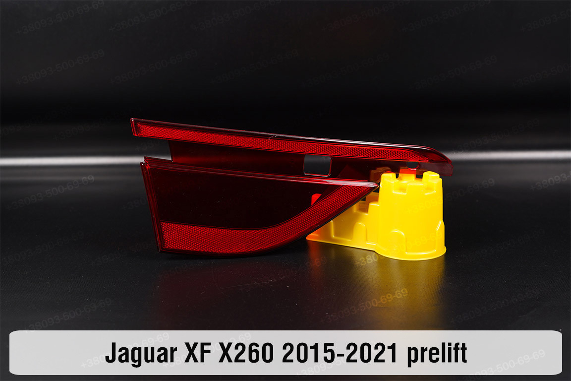 Скло заднього ліхтаря зовнішнє в крилі Jaguar XF X260 (2015-2021) дорест ліве, фото 1
