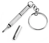 Брелок-викрутка 3в1 (+1.2; -1.5; hexagon M2.5) для ремонту окулярів, телефонів та іншої дрібної техніки, фото 6