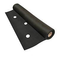 Агроволокно черное с ПЕРФОРАЦИЕЙ (3 отверстия) в рулоне для грядок Shadow 50 г/м² 1,6 х 100 м (Niz16941)