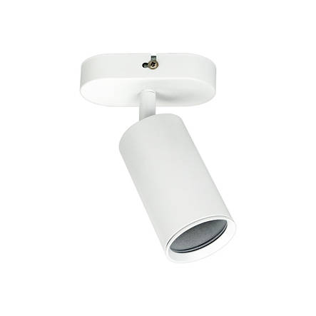 Світильник СПОТ Horoz Electric JOKER-1 1-й GU10 55х165мм білий (015-038-0001-010), фото 2