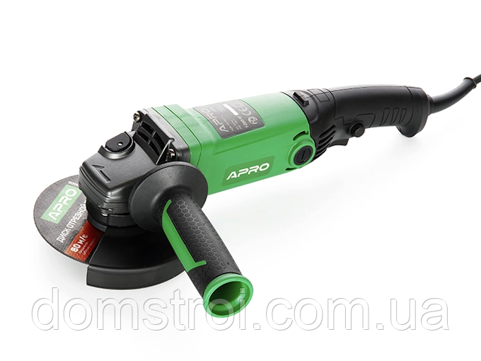 Шліфмашина кутова болгарка 125мм 1480Вт APRO 125/1250 Р (899006)