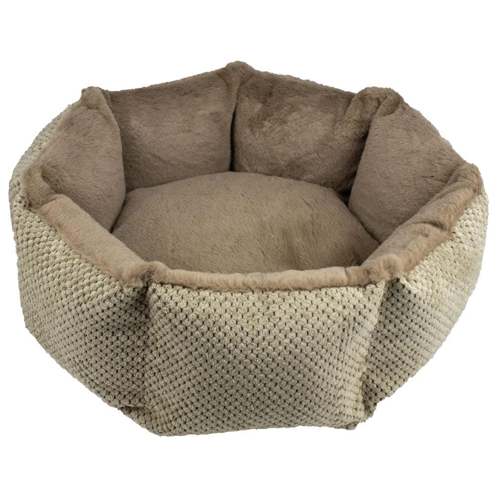 Лежак для тварин Колізей Agility S бежевий, 50*50*20 см