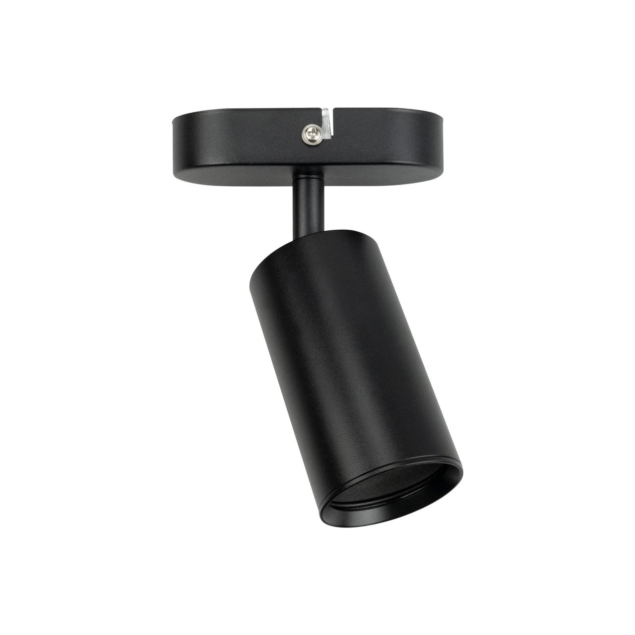 Світильник СПОТ Horoz Electric JOKER-1 1-й GU10 55х165мм чорний (015-038-0001-020)