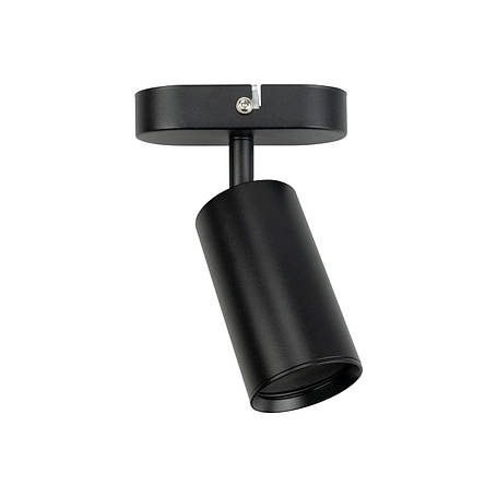 Світильник СПОТ Horoz Electric JOKER-1 1-й GU10 55х165мм чорний (015-038-0001-020), фото 1