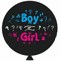 Латексна кулька Show 36"(80 см) Boy Or Girl
