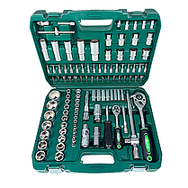 Набір торцевих головок універсальний ALFA ALSS108M 108 ел. для ремонту авто, фото 4