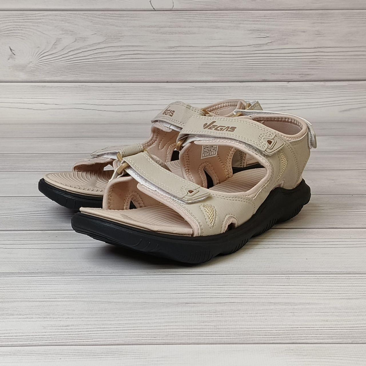 Чоловічі бежеві сандалі, фото 1