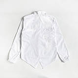 Сорочка для дівчинки біла довгий рукав SmileTime Crazy, фото 3