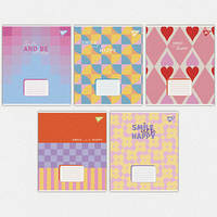 Зошит шкільний Yes 48 аркушів лінія Smile and be happy (10)