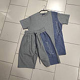 Чоловічий літній комплект футболка і шорти M, фото 5