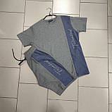 Чоловічий літній комплект футболка і шорти M, фото 2
