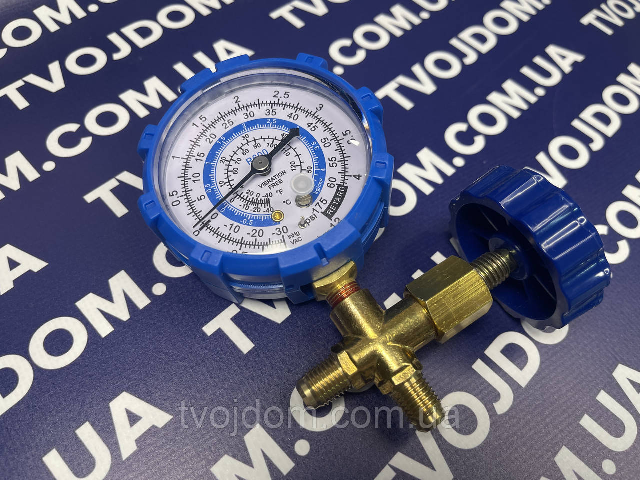 Манометричний колектор 1-о вентильний СТ-466 (R-600а)