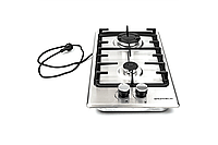 Газова плита Grunhelm GPG 3356 BF варильна поверхня нержавіюча сталь для дому