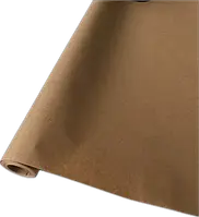 Подарунковий папір 70 см х10 м Крафтовий однотонний