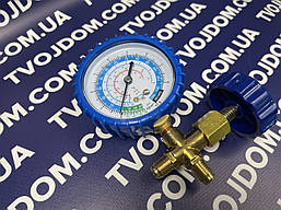 Манометр одновентильний G-466-A (R-22, 12, 134, 502)