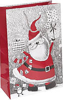 Подарунковий пакет "Новорічний 016" 35х24х10 см