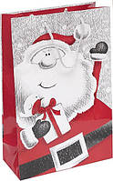 Подарунковий пакет "Новорічний 017" 35х24х10 см