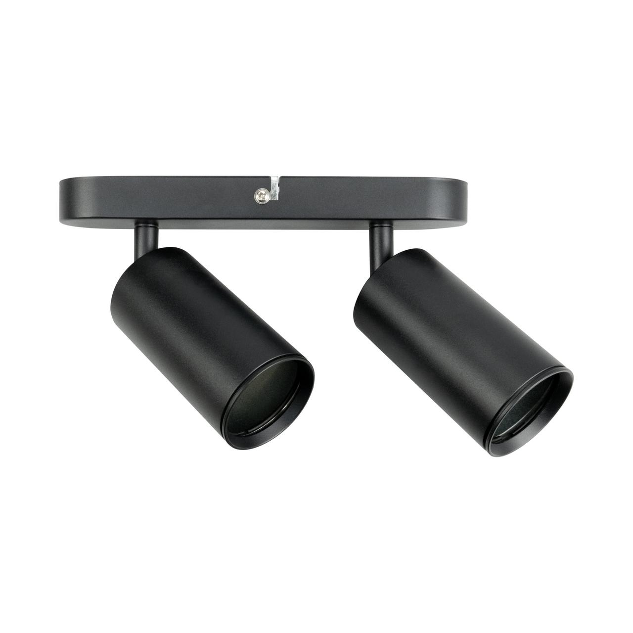 Світильник СПОТ Horoz Electric JOKER-2 2-й GU10 55х280мм чорний (015-038-0002-020)