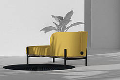 Софа дизайнерська на ніжках Royal Sun 180x72x76 см