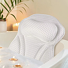 Подушка для ванної на присосках, 35х30х10, RelaxBath / Ортопедична подушка / Підголовник у ванну, фото 7