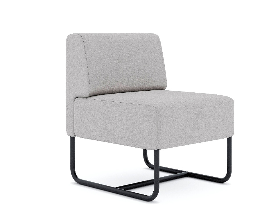 Модульне крісло FLEX: Комфорт та стиль для зон очікування, Сірий, Estetica_darvin_452, фото 1