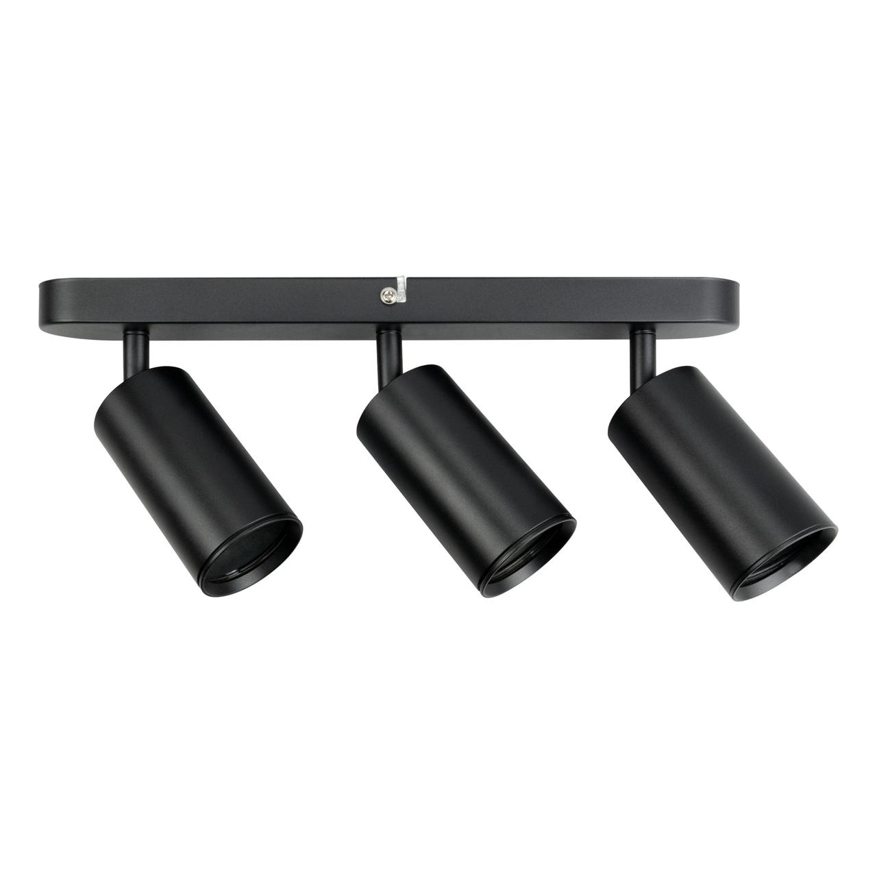 Світильник СПОТ Horoz Electric JOKER-3 3-й GU10 55х410мм чорний (015-038-0003-020)