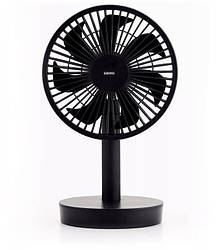 Вентилятор настільний акумуляторний EBERG TES 4000 мА·год USB Чорний